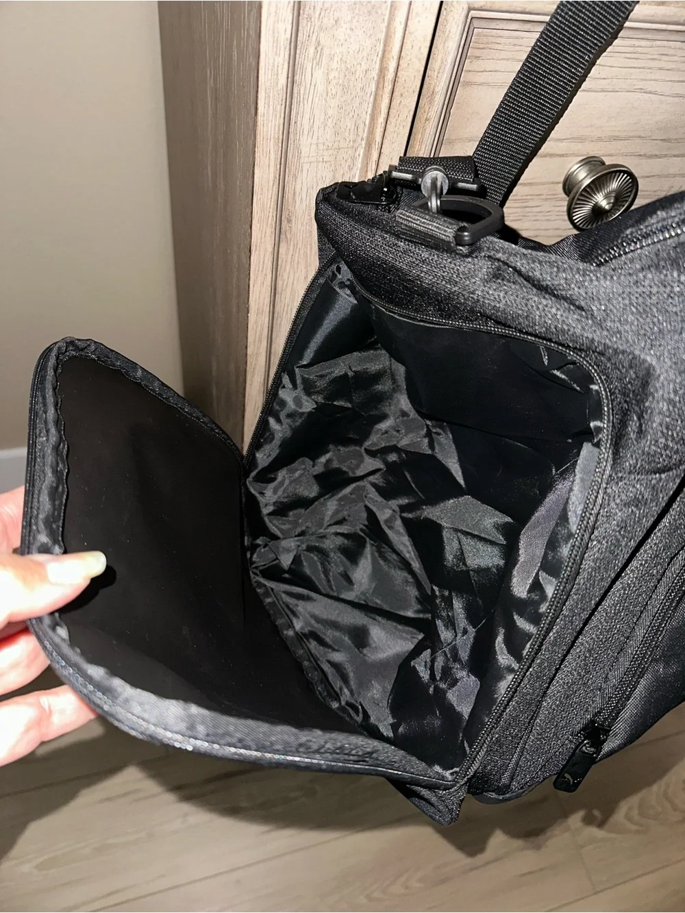 PUMA Black Men's Duffel Bag - Lightweight Sport Tote